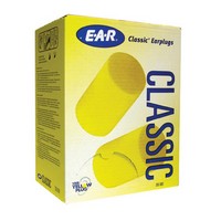 3M (formerly Aearo) 310-1001 3M Single Use E-A-R Classic Cylinder Shaped PVC And Foam Uncorded Earplugs (1 Pair Per Pillow Pack,